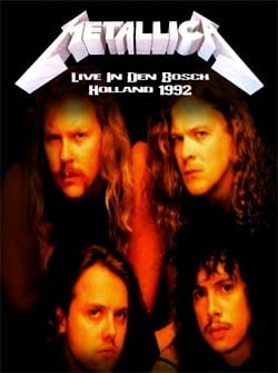 METALLICA Live In Holland 1992 DVD
