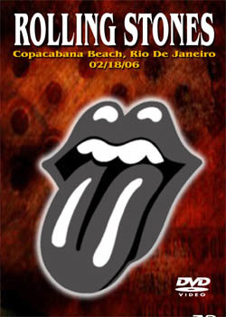 ROLLING STONES Copacabana Beach Rio De Janeiro 2006 DVD