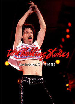 ROLLING STONES Live In Dallas, TX 11.11.1989 DVD