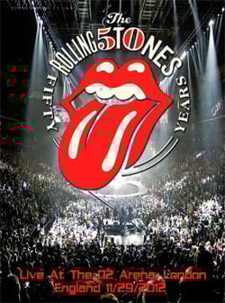 THE ROLLING STONES Live At The O2 Arena, London, England 11.29.2012 DVD