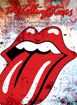 ROLLING STONES Live At The United Center, Chicago, IL 06.03.2013 DVD
