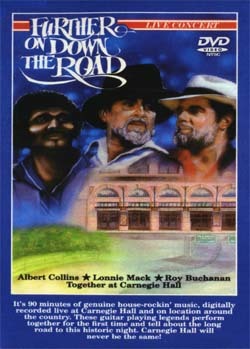 VARIOUS ARTISTS FURTHER ON DOWN The Road (ALBERT COLLINS,LONNIE MACK,ROY BUCHANAN) DVD