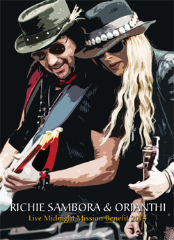 RICHIE SAMBORA & ORIANTHI Live Midnight Mission Benefit 2014 DVD