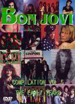 BON JOVI COMPILATION VOL.5 THE EARLY YEARS DVD