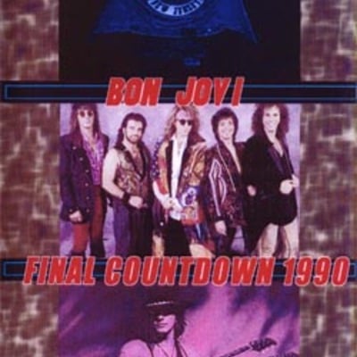 Bon jovi (quire boys,skid row,cinderella) final countdown 1990 dvd - Thumbnail 5