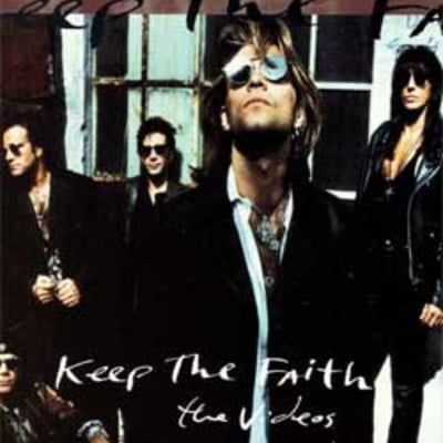 Bon jovi keep the faith the videos 1994 dvd - Thumbnail 4
