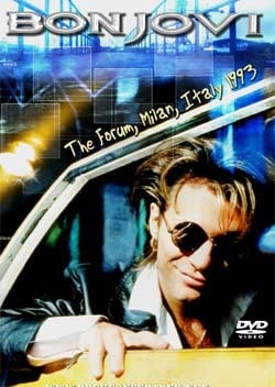 BON JOVI The Forum, Milan, Italy 1993 DVD