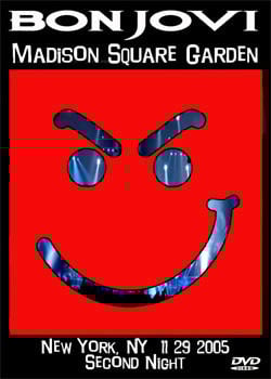 BON JOVI Live At The Madison Square Garden 2nd. Night 2005 DVD