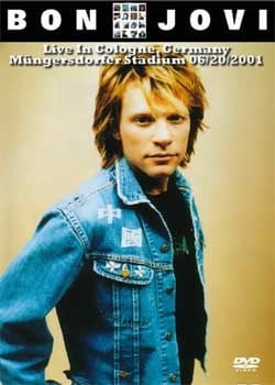 BON JOVI Live In Cologne, Germany Müngersdorfer Stadium 06.20.2001 DVD
