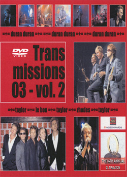 DURAN DURAN Trans Missions 03-VOL.2 DVD