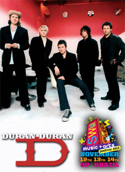 DURAN DURAN Live At The SWU Music Festival, Brazil 11.13.2011 DVD