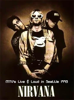 NIRVANA MTV's Live & Loud in Seattle 1993 DVD