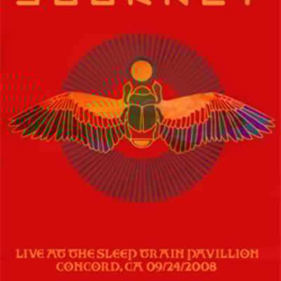 Journey live at the sleep train pavillion, concord, ca 09.24.2008 dvd - Thumbnail 1