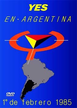 YES Live In Buenos Aires, Argentina 02.01.1985 DVD