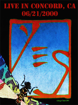 YES Live In Concord, CA 06.21.2000 DVD