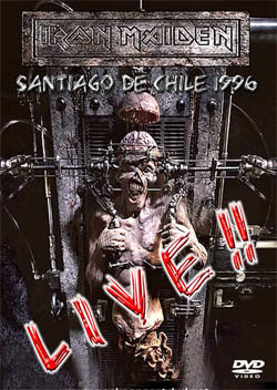 IRON MAIDEN Live In Santiago De Chile 1996 DVD