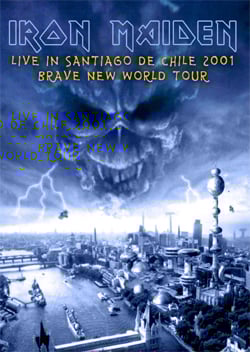 IRON MAIDEN Live In Santiago De Chile 2001 DVD