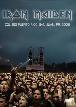 IRON MAIDEN Coliseo De Puerto Rico, San Juan, PR 03.12.2008 DVD