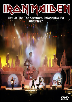 IRON MAIDEN Live At The The Spectrum, Philadelphia, PA 01.13.1987 DVD