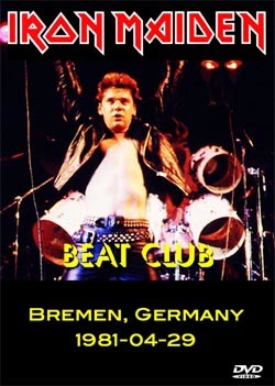 IRON MAIDEN Live Beat Club Bremen Germany 1981 DVD
