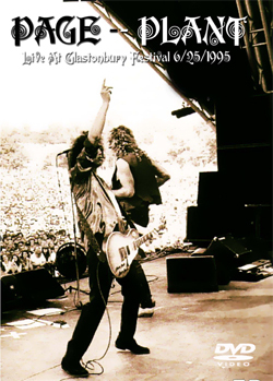 PAGE PLANT Live At Glastonbury Festival 6.25.1995 DVD