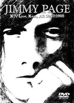 JIMMY PAGE MTV Live, Mesa, AZ 09.17.1988 DVD