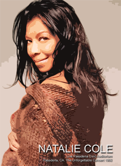 NATALIE COLE Live Pasadena Civic Auditorium,Pasadena, CA. The Unforgettable Concert 1992 DVD