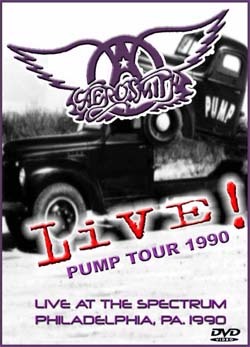 AEROSMITH Live Spectrum Philadelphia 1990 DVDF