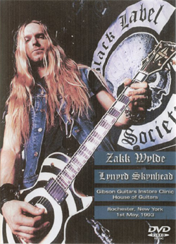ZAKK WYLDE ROCHESTER , N.Y. '93 DVD