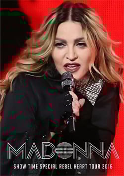 MADONNA Show Time Special Rebel Heart Tour 2016 DVD