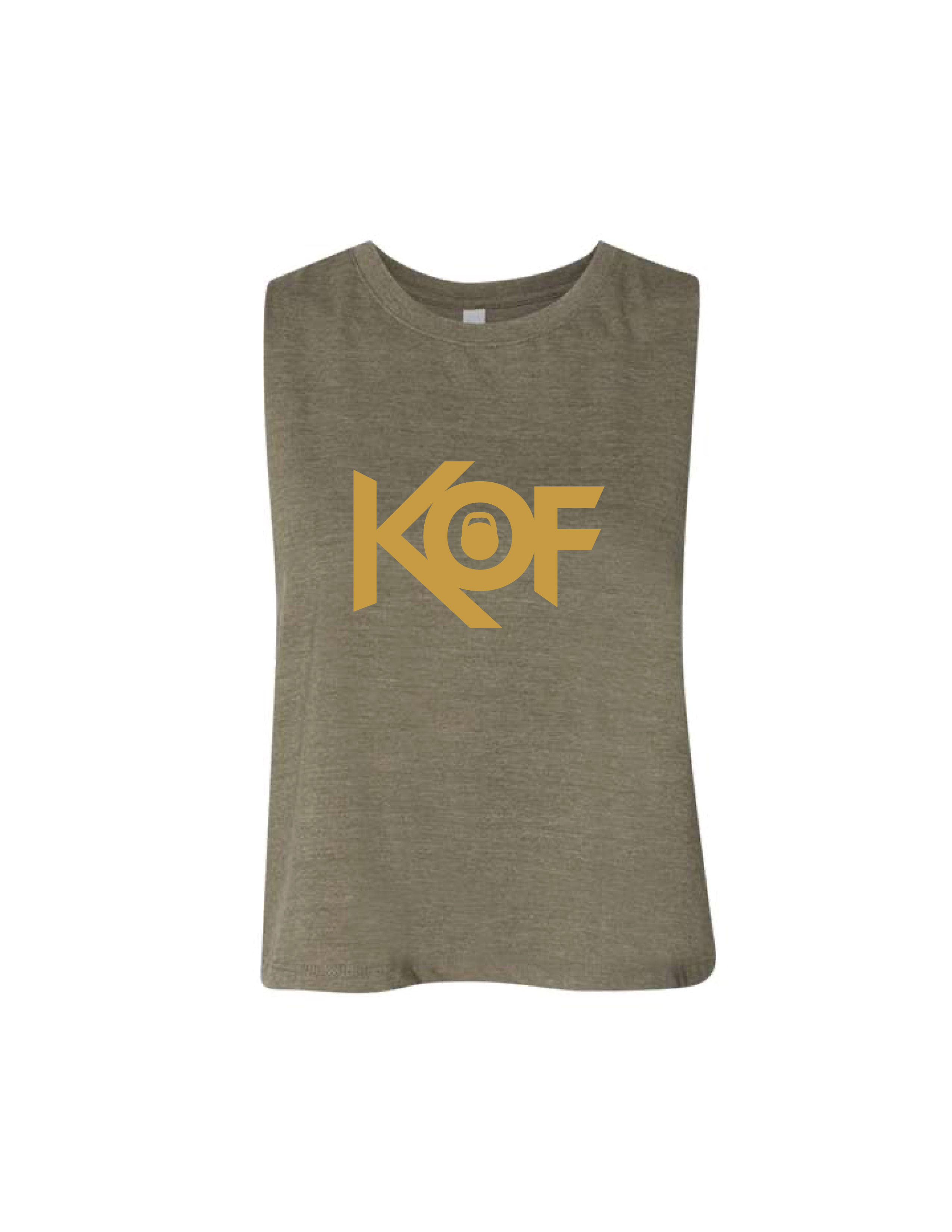 KOF women's cropped tank top