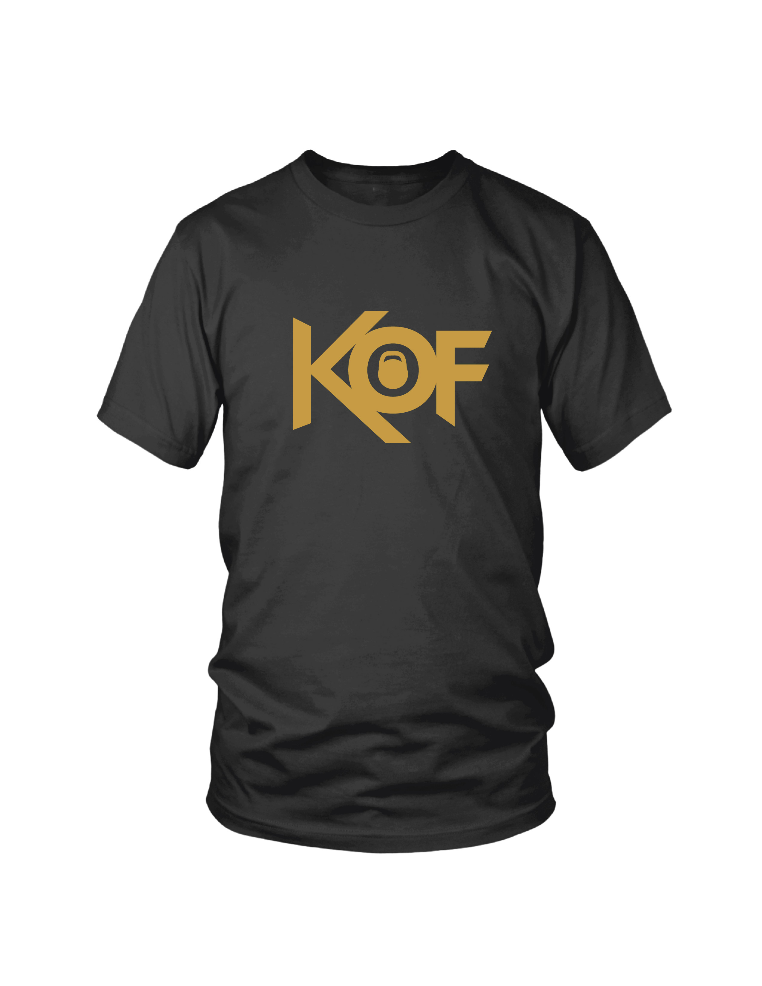KOF logo black shirt