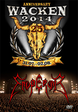 EMPEROR Live At Wacken Open Air, Germany 2014 (Webcast Version) DVD