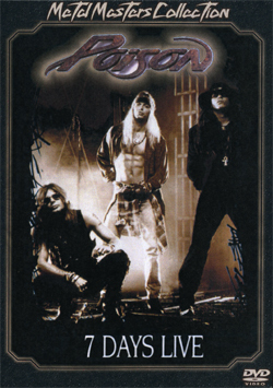 POISON 7 Days Live Hammersmith Odeon DVD