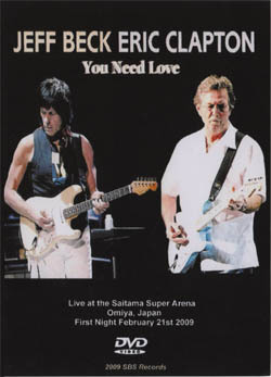 Eric Clapton & Jeff Beck Live Saitama 2.21.2009 DVD