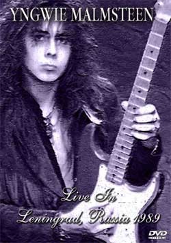 YNGWIE MALMSTEEN Live In Leningrad, Russia 1989 DVD