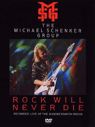 MICHAEL SCHENKER GROUP ROCK WILL NEVER DIE DVD
