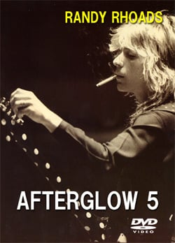 RANDY RHOADS AFTERGLOW 5 DVD