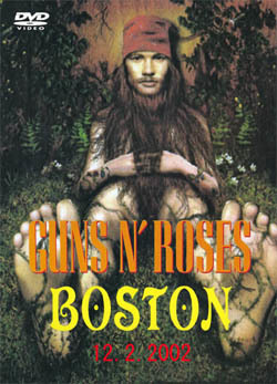 GUS N' ROSES LIVE IN FLEET CENTER BOSTON,MA 12.2.2002 DVD