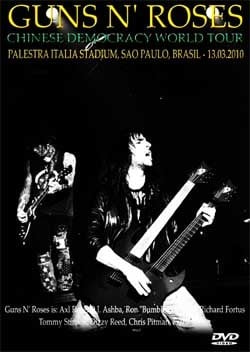 GUS N' ROSES Sao Paulo, Brazil 03.13.2010 DVD