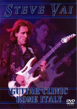STEVE VAI GUITAR CLINIC ROME ITALY 3.26.'00 DVD