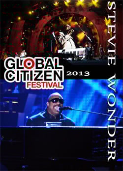 STEVIE WONDER Live At The Global Citizen Festival, Central Park, New York 09.28.2013 DVD
