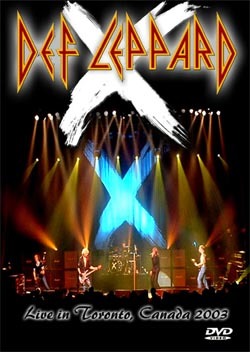DEF LEPPARD Live In Toronto, Canada 8.12.2003 DVD