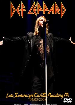 DEF LEPPARD Live Sovereign Center Reading PA 04.03.2008 DVD