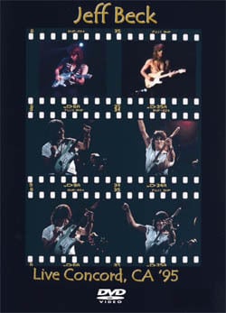 JEFF BECK LIVE CONCORD,CA '95 DVD