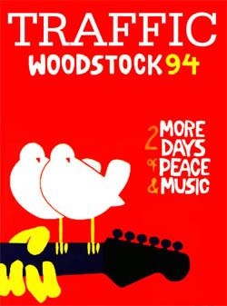 TRAFFIC Live At Woodstock 08.13.1994 DVD