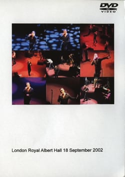 MORRISSEY LONDON ROYAL ALBERT HALL 18.SEPT.2002 DVD