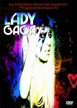 LADY GAGA Live At The Sydney Monster Hall, Australia 2011 + TV appearances & Videos 2011 DVD