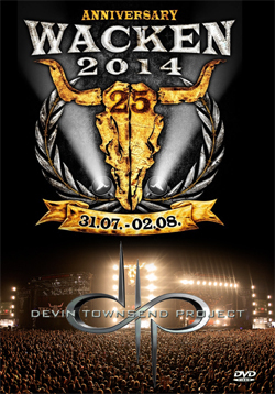 DEVIN TOWNSEND PROJECT Live At Wacken Open Air, Germany 2014 (Webcast Version) DVD