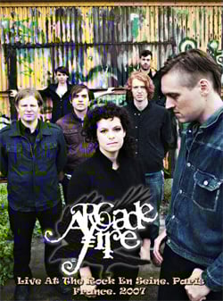 ARCADE FIRE Live At The Rock En Seine, Paris, France. 2007 DVD